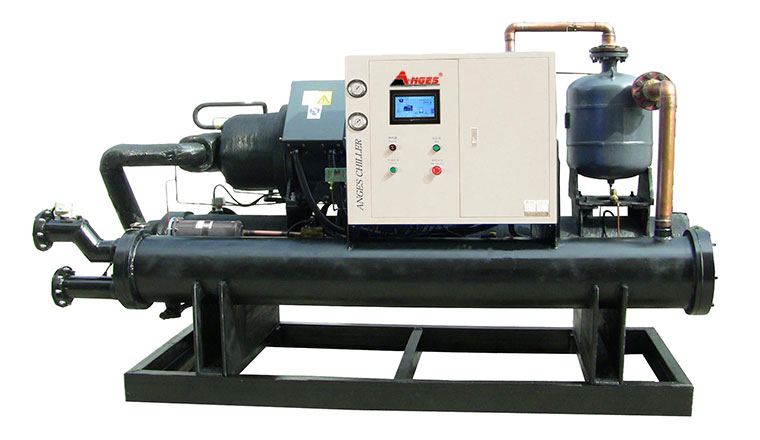 低(di)溫螺杆式(shi)冷凍機